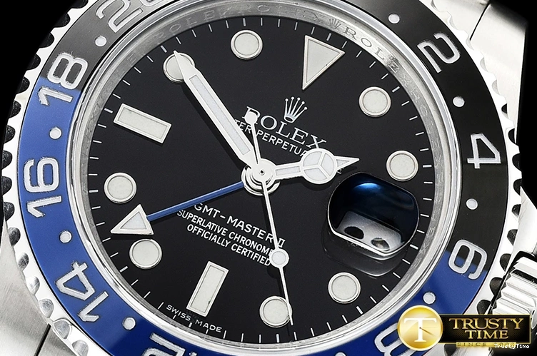 0830 Bright GMT Master II 116710BLNR SS SS Black KSF 627